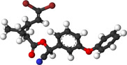 Дельтаметрин - Трехмерная модель молекулы
