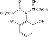 Мефеноксам - Структурная формула