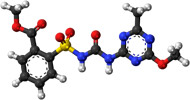 Метсульфурон-метил - Молекулярная формула