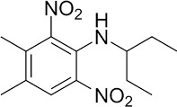 Пендиметалин - Структурная формула