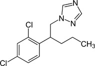 Пенконазол - Структурная формула